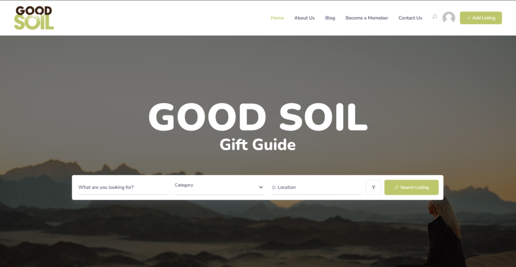 Good Soil Gift Guide launches